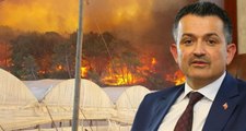 Tarım ve Orman Bakanı Bekir Pakdemirli: İklimsel Bir Değişiklik Olmazsa Yangın Kontrol Altında Diyebiliriz