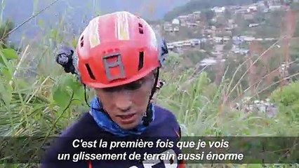 Philippines/coulée de boue: des victimes sorties des décombres