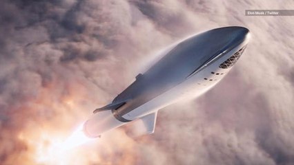 Elon Musk Shares Images of the BFR's New Rocket Design