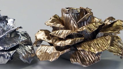 How to Make Aluminum Roses
