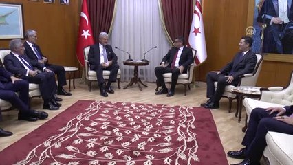 TBMM Dışişleri Komisyonu Başkanı Bozkır'dan, KKTC Başbakanına Ziyaret