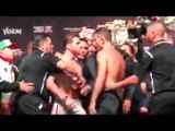 Canelo GOES CRAZY! vs GGG - WILD FACE OFF!!