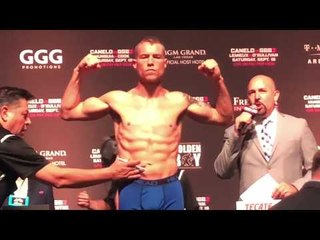 Jaime Mungia vs Brandon Cook - WEIGH IN