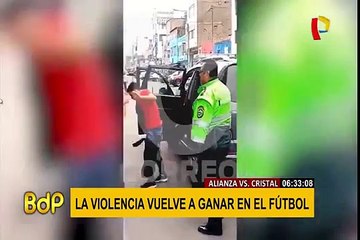 Alianza vs. Sporting Cristal: balacera en estadio Matute dejó cuatro heridos