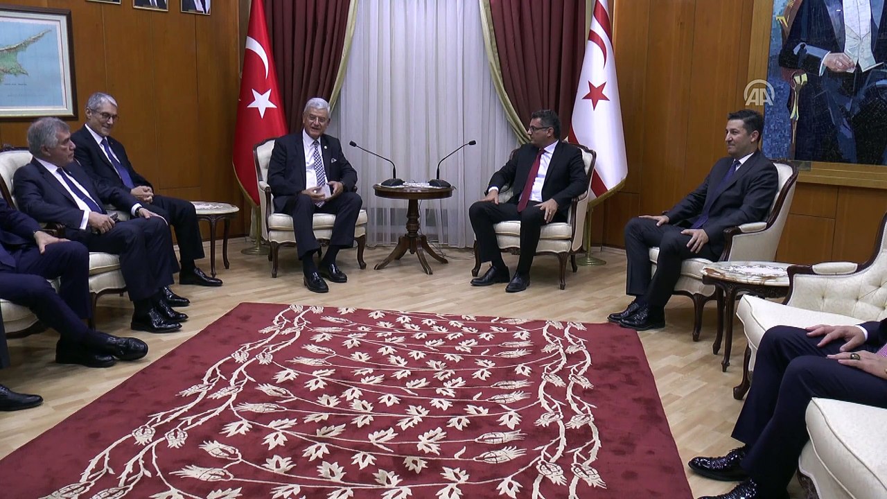 TBMM Dışişleri Komisyonu Başkanı Bozkır'dan, KKTC Başbakanına ziyaret - LEFKOŞA