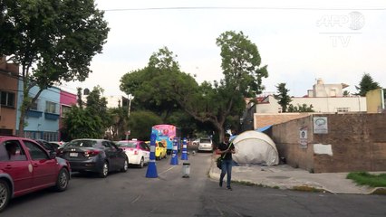 Des habitants de Mexico toujours sans toit un an après le séisme