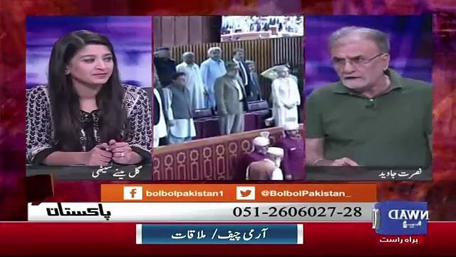 Nusrat Javed Resonse On President Arif Alvi's Speech..