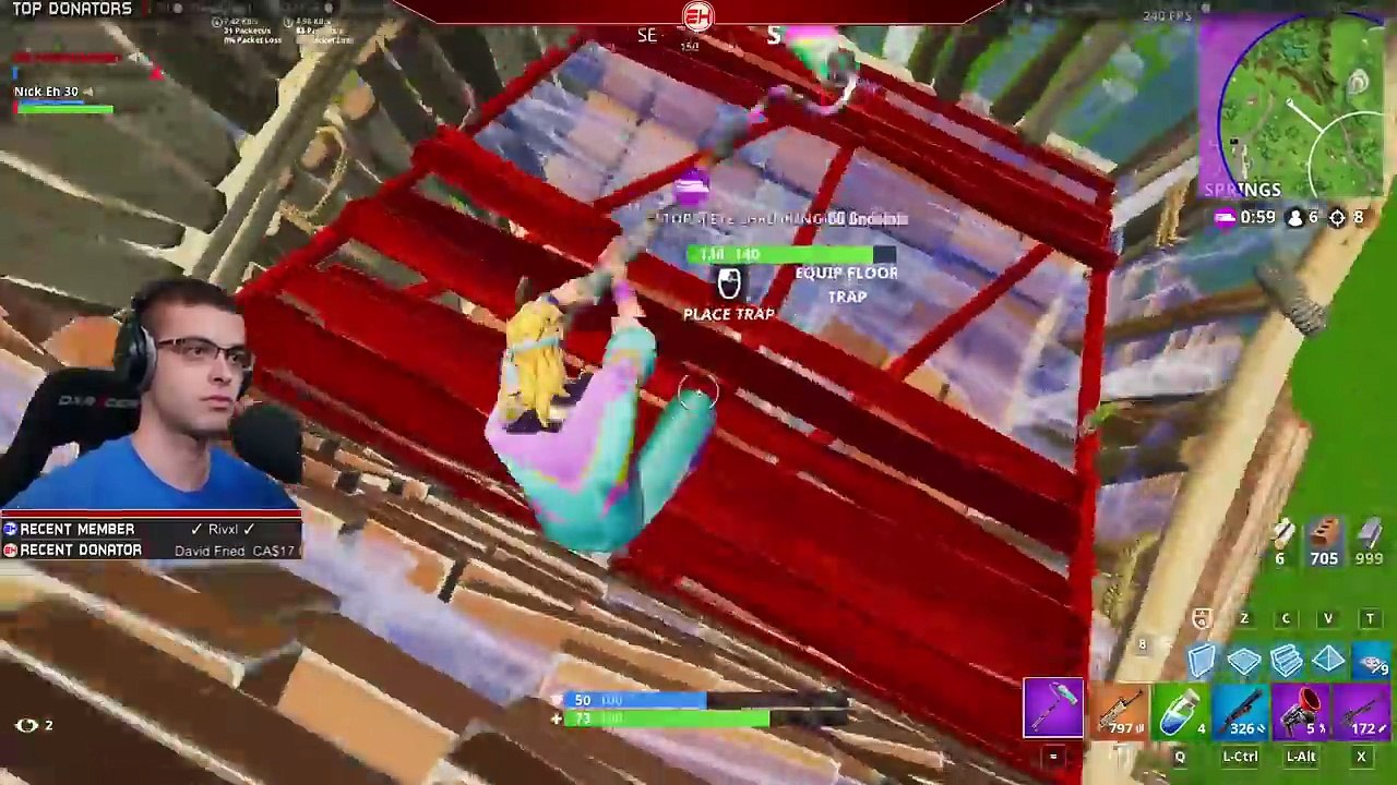 When you're supposed to die from fall damage...but you SURVIVE!