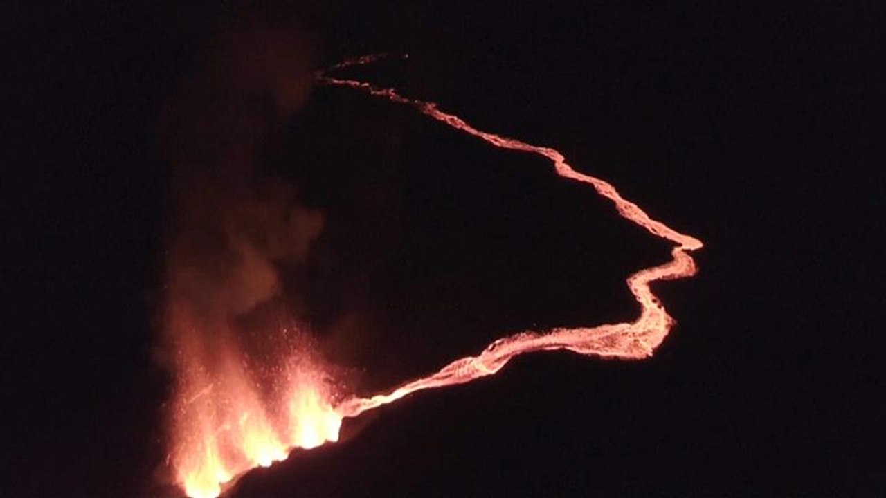 Vulkanausbruch auf La Réunion