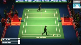 TAI Tzu Ying vs CHEN Xiaoxin - WS R16