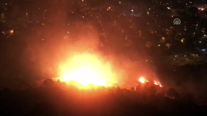 Karşıyaka'da orman yangını - İZMİR