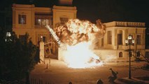 مسلسل نسر الصعيد – انفجار إرهابي أمام قسم شرطة قنا وزين القناوي ينجو من الموت