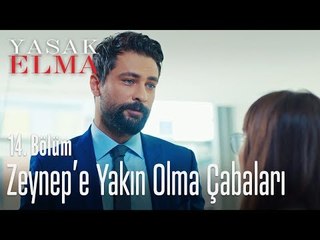 Alihan'ın Zeynep'e yakın olma çabaları - Yasak Elma 14. Bölüm