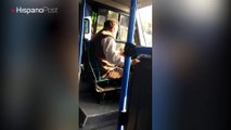 Pillaron a un conductor de autobús usando el teléfono mientras conducía