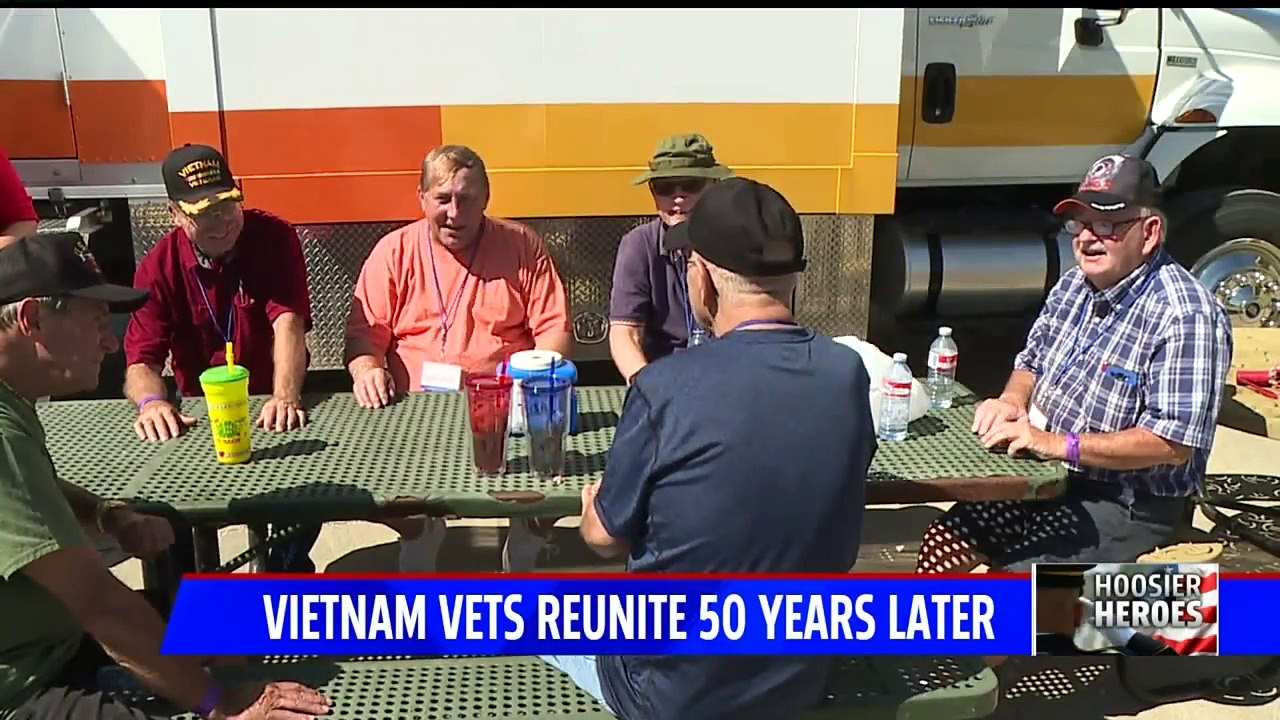 Vietnam Vets Reunite for First Time After 50 Years