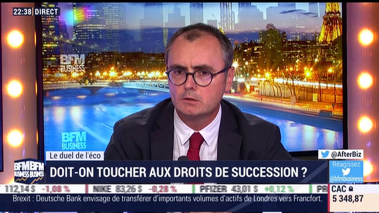Le duel de l'éco: doit-on toucher aux droits de succession ? - 17/09