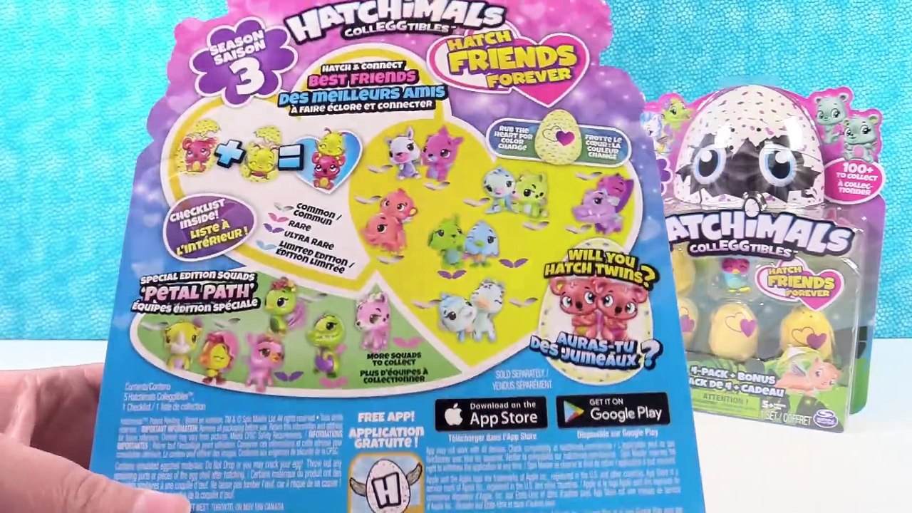 Season 3 Hatchimals CollEGGtibles Hatch Twins Unboxing Plus Exclusive Toy Review _ PSToyReviews