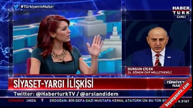 Didem Arslan Yılmaz Dursun Çiçek'i yayında aldı