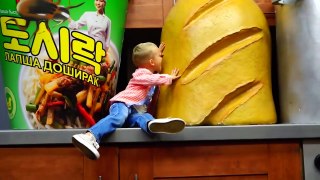 Indoor Playground Kids Pretend Play Family Fun Bad Baby Nursery Rhymes Song