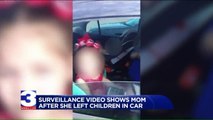 Surveillance Video Disputes Mother`s Claims After She Left Kids in Hot Car