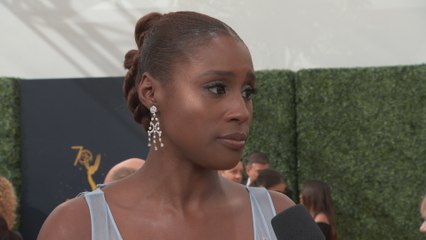 Issa Rae Shares Advice For Young Ambitious Women at 2018 Emmys