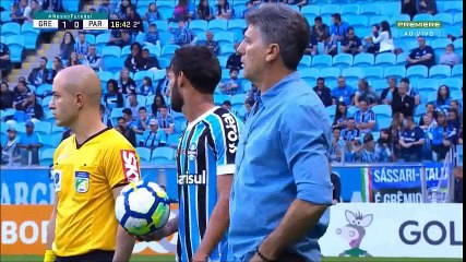 Grêmio 2x0 Paraná 2 tempo completo brasileirao 2018
