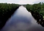 Drone Footage Shows Flooded Interstate Road in North Carolina After Hurricane Florence