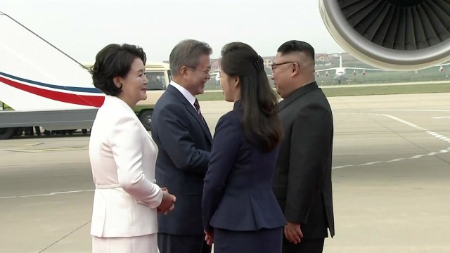 '평화, 새로운 미래' 2018 남북정상회담 평양 1일차 (6) / YTN