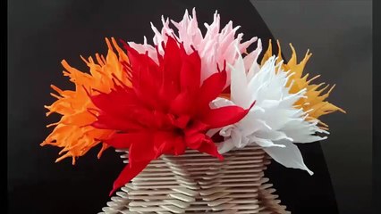 Cách tạo hình nghệ thuật bằng que kem 1