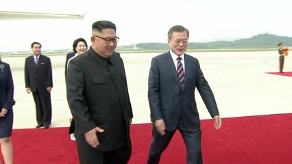 문재인 대통령, 평양 순안공항 도착  / YTN