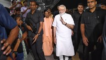 PM Modi, CM Yogi midnight visit to Manduadih Railway Station | Oneindia News