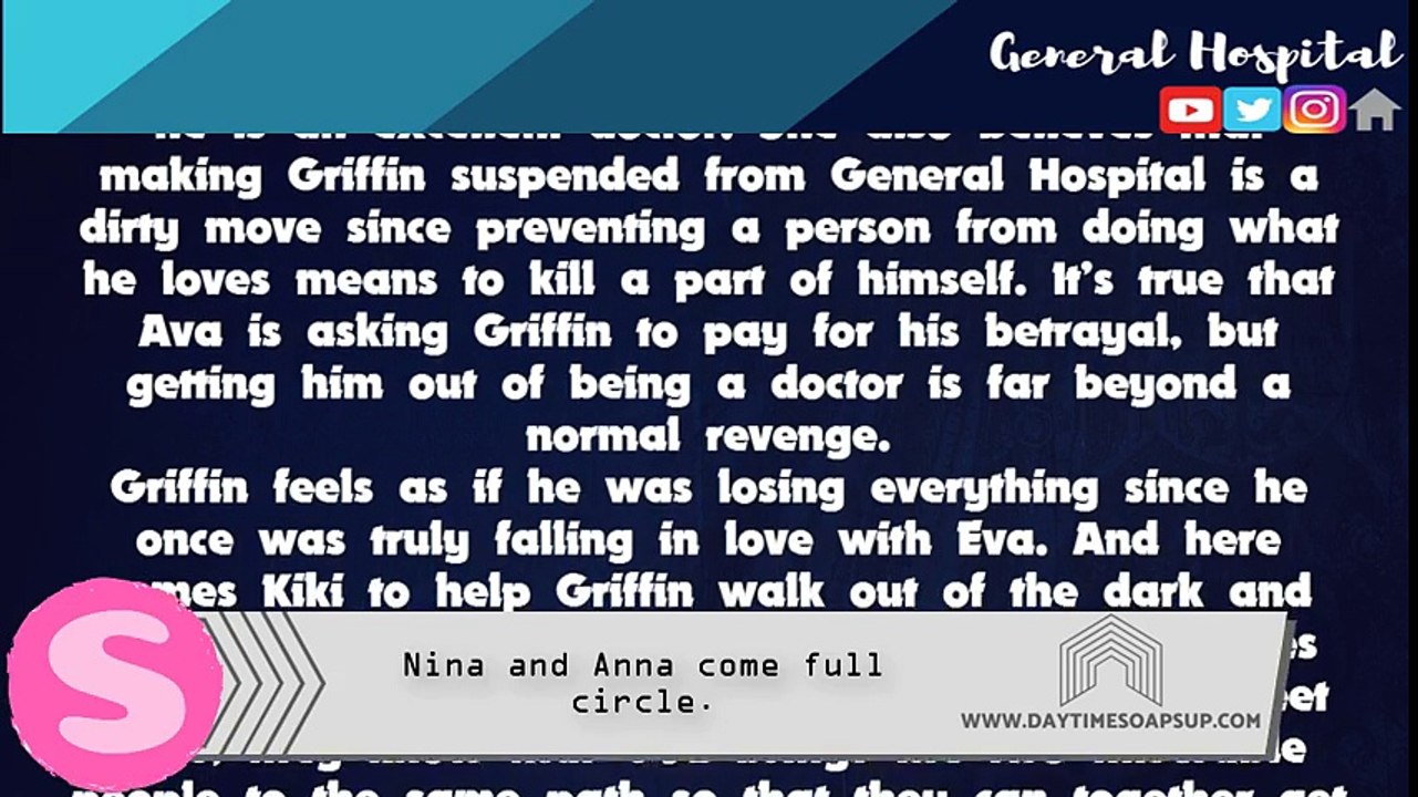 General Hospital spoilers: Ava gets mad seeing the closer bond between Kiki and Griffin