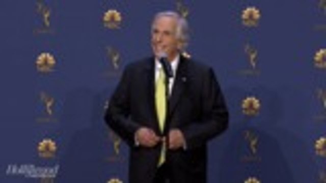 Henry Winkler Jokes About Wearing Rubber Pants in Anticipation of Emmy Win | Emmys 2018