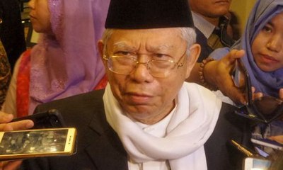 Ma'ruf Amin: Kami Didukung Banyak Ulama Besar