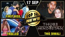 Priyanka Kisses Nick, Ranbir Alia Party In Bulgaria, Thugs Of Hindostan Logo & More | Top 10 News