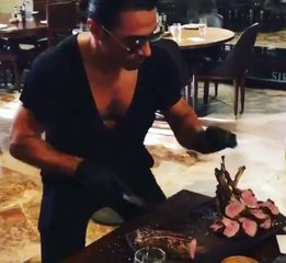 Maduro’nun tepki çeken Nusret görüntüsü