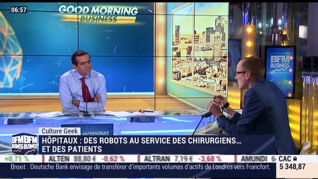 Anthony Morel: Des robots au service des chirurgiens et des patients dans les hôpitaux - 18/09