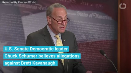 Chuck Schumer Wants FBI To Reopen Background Check On Brett Kavanaugh