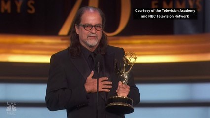 Director Glenn Weiss proposes to girlfriend on Emmys stage