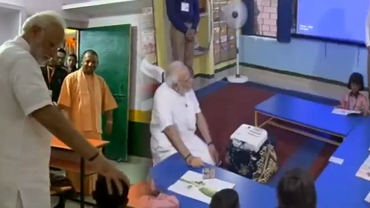 PM Modi ने बच्चों संग मनाया Birthday, बच्चों संग मस्ती के मूड में आए नजर । वनइंडिया हिंदी