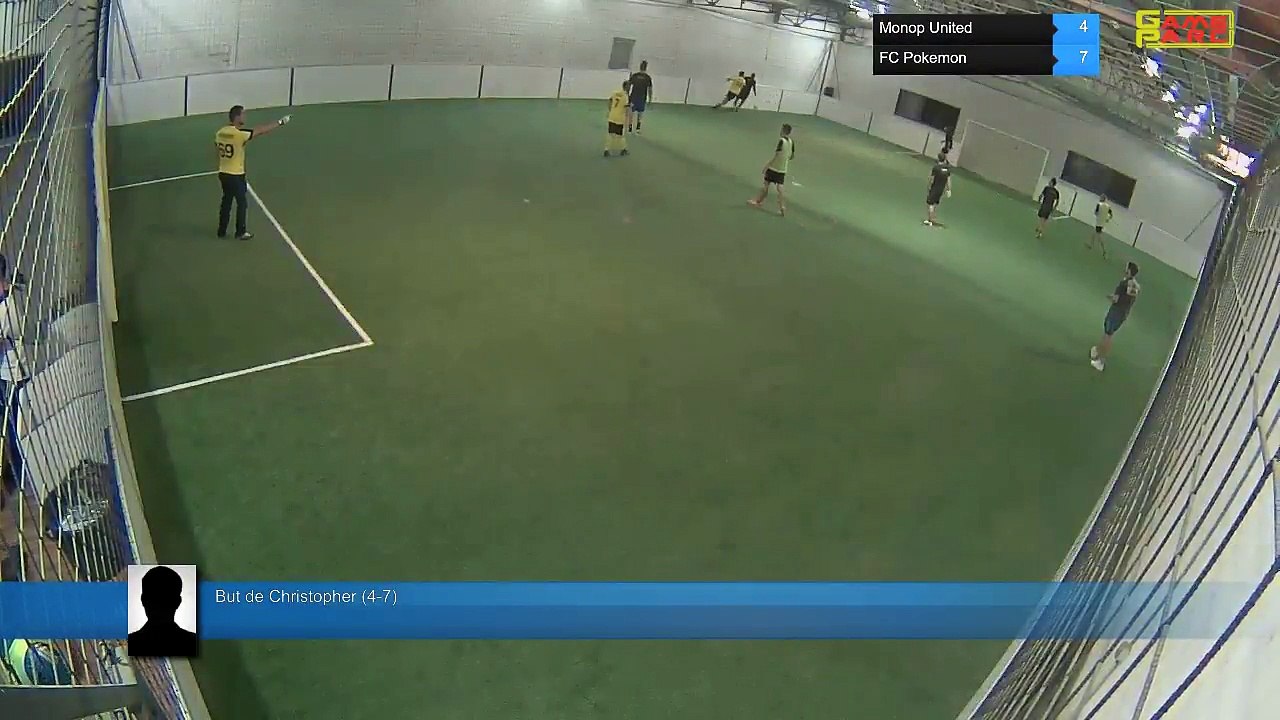 But de Christopher (4-7) - Monop United Vs FC Pokemon - 17/09/18 20:00 - LIGUE 4