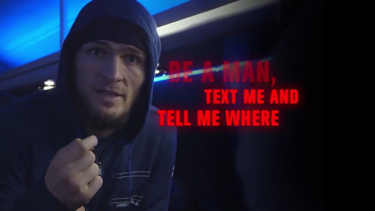 UFC 229: Khabib vs McGregor – Fighting Words