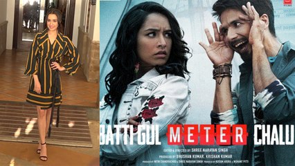 Shraddha Kapoor looks Glamorous during promotions of Batti Gul Meter Chalu; Watch Video | FilmiBeat