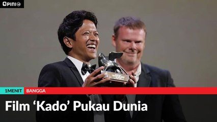 #1MENIT | Film 'Kado' Pukau Dunia