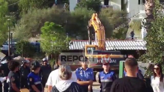 Report TV - IKMT nis shembjen e ndërtimeve pa leje në Jalë, revoltohen pronarët