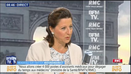 Agnès Buzyn évoque la possible création d'un "numéro unique dédié aux urgences ou à la médecine"
