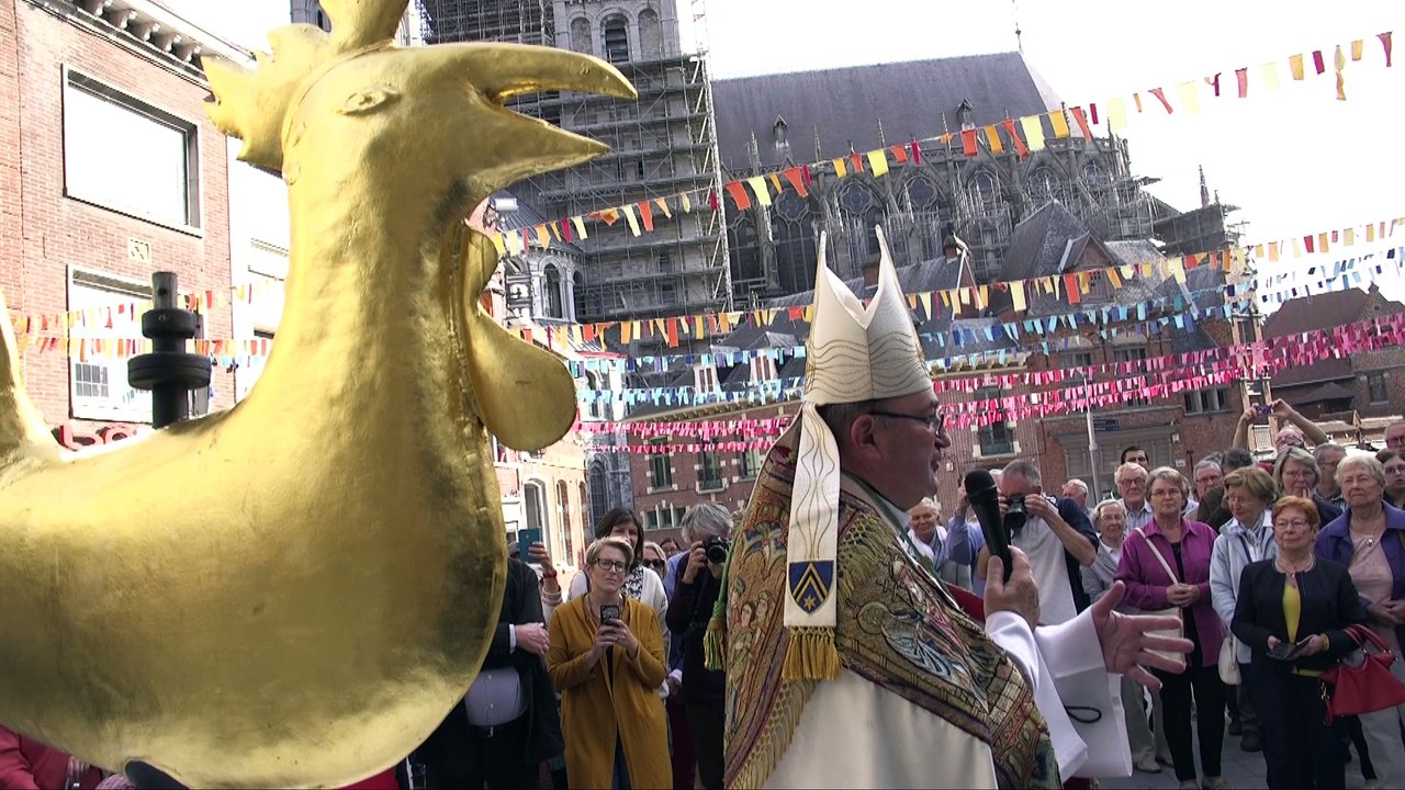 Ce coq n'est pas une poule mouillée !