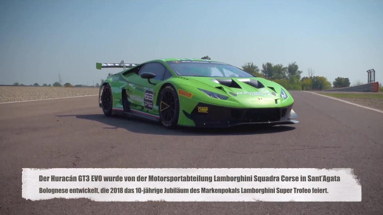Der Lamborghini Huracán GT3 EVO - Evolution auf der Rennstrecke