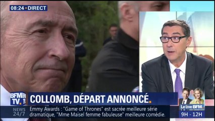 EDITO - "La vérité c'est que depuis son entrée au ministère de l'Intérieur, Gérard Collomb pense à un retour à Lyon"
