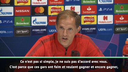 Groupe C - Tuchel : "Gagner encore et toujours n'est pas si simple..."